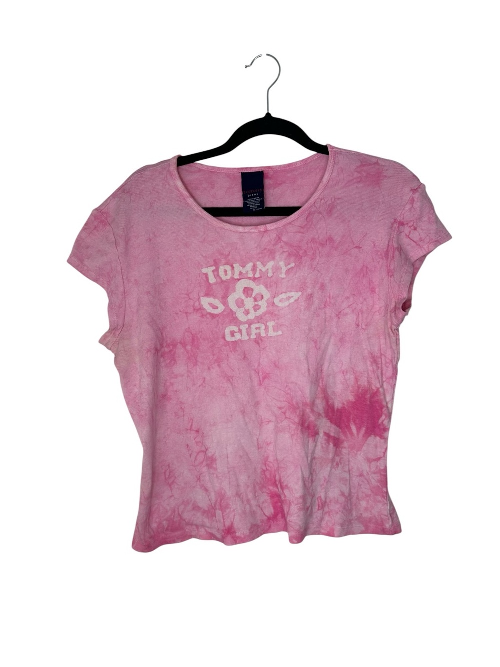 Y2K  tie-dye Tommy Girl Tshirt